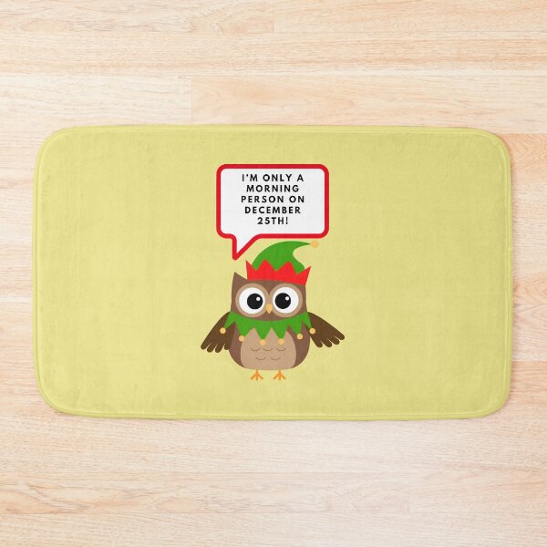 Item preview, I’m only a morning person on December 25th, Merry Christmas, funny print designed and sold by artdragongift 15.