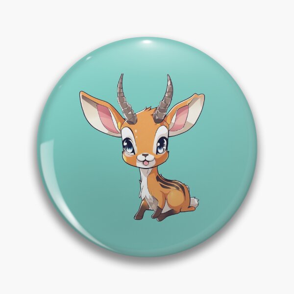 Item preview, Cute Sitting Gazelle Kawaii  designed and sold by Juana-.