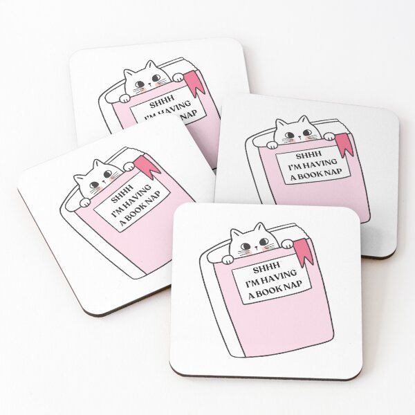 Item preview, Shhh I'm having a book nap designed and sold by BritishDelights.