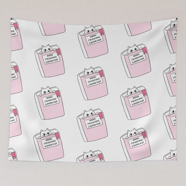 Item preview, Shhh I'm having a book nap designed and sold by BritishDelights.