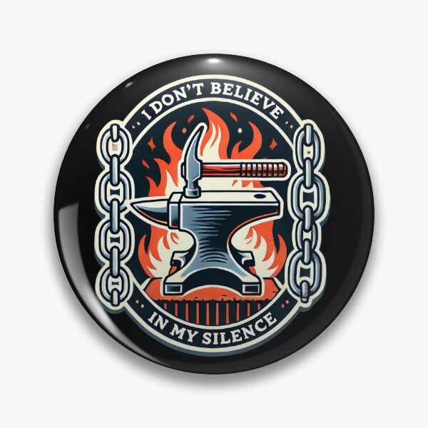 Item preview, Blacksmith, I don't believe in my Silence  designed and sold by I-TimeCrafted.