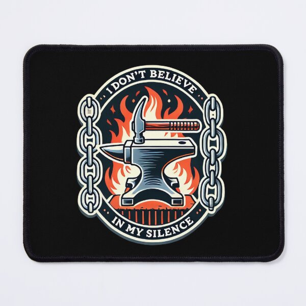 Item preview, Blacksmith, I don't believe in my Silence  designed and sold by I-TimeCrafted.