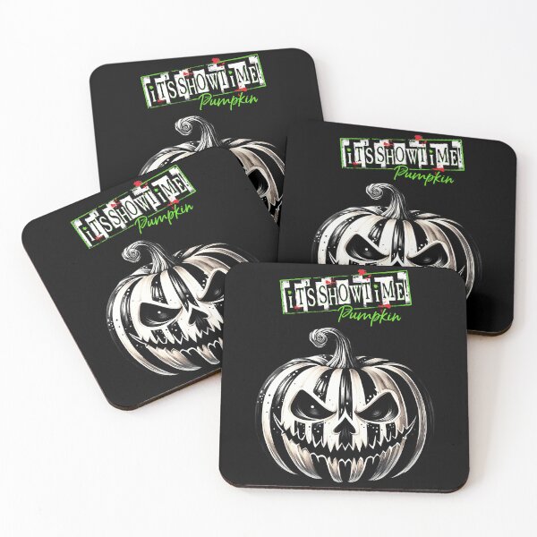 Item preview, It's Showtime Pumpkin – Spooky Striped Halloween Art designed and sold by Margival.