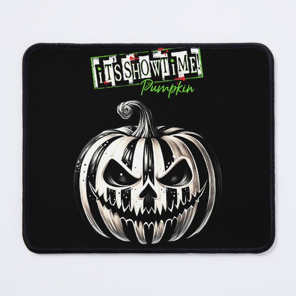 Item preview, It's Showtime Pumpkin – Spooky Striped Halloween Art designed and sold by Margival.