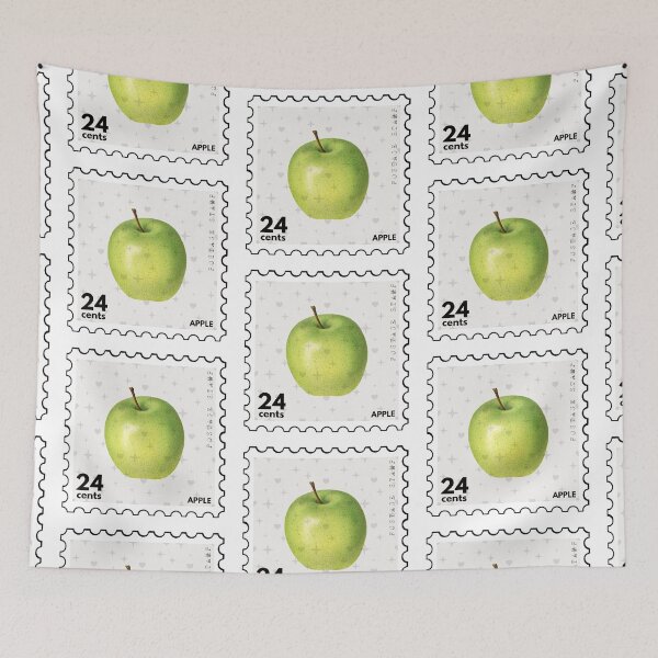 Item preview, Vintage Apple Postage Stamp designed and sold by RabbitK.