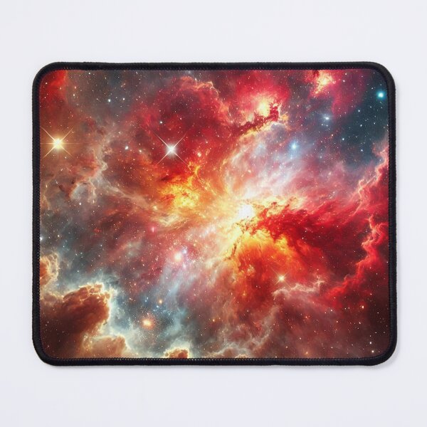 Item preview, Fiery Nebula in Cosmic Space designed and sold by shefo99.