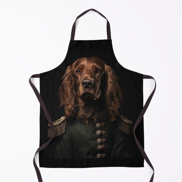Item preview, Victorian Irish Setter In Uniform designed and sold by Daydreamsatdawn.