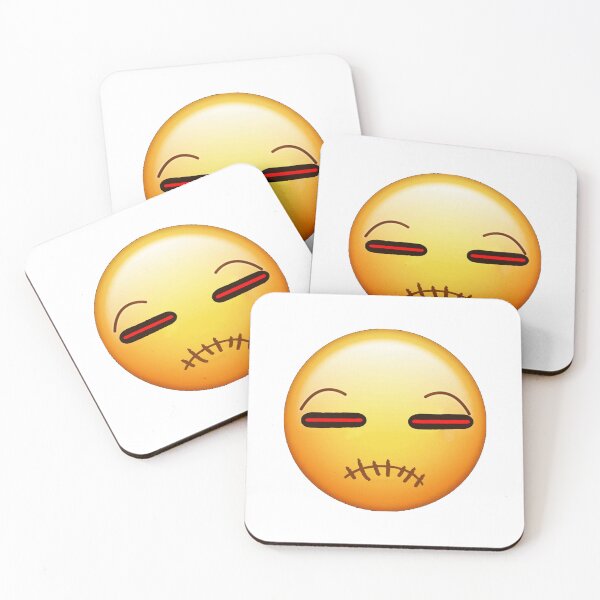 Item preview, Moody Zipped Mouth Emoji designed and sold by KelvinBlaze.