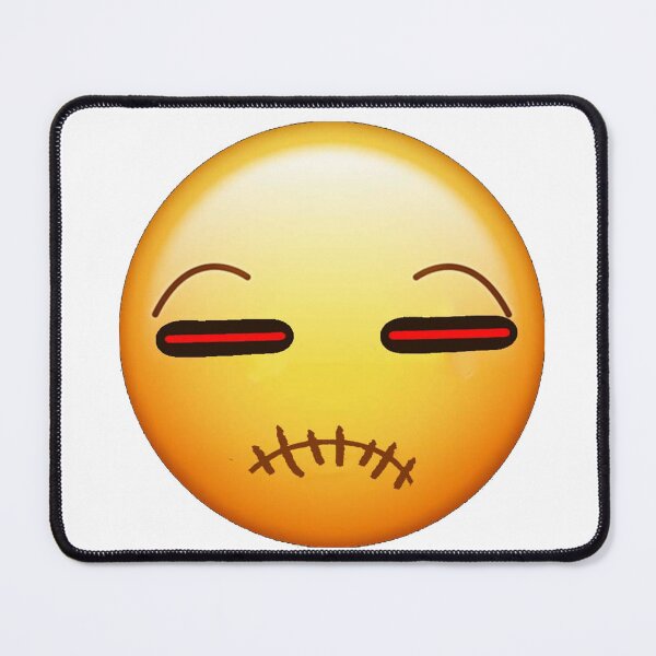 Item preview, Moody Zipped Mouth Emoji designed and sold by KelvinBlaze.