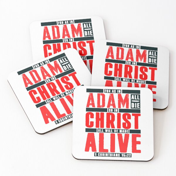 Item preview, 1 Corinthians 15:22 In Christ All Will Be Made Alive designed and sold by plushism.