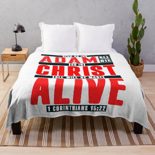 Item preview, 1 Corinthians 15:22 In Christ All Will Be Made Alive designed and sold by plushism.