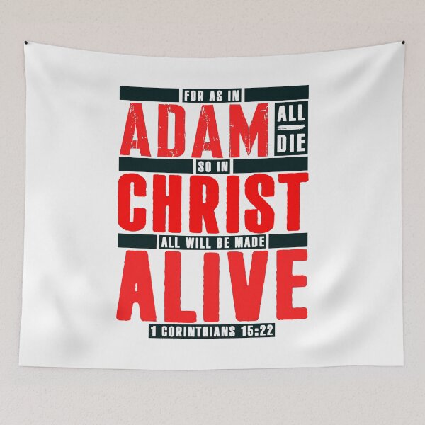 Item preview, 1 Corinthians 15:22 In Christ All Will Be Made Alive designed and sold by plushism.