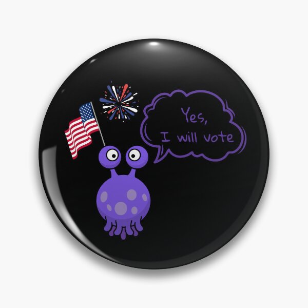 Item preview, Yes, I will vote. Funny gift for friends. designed and sold by Krzysztof Siwek.