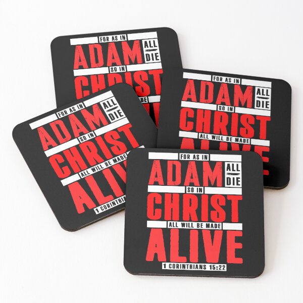 Item preview, 1 Corinthians 15:22 In Christ All Will Be Made Alive designed and sold by plushism.