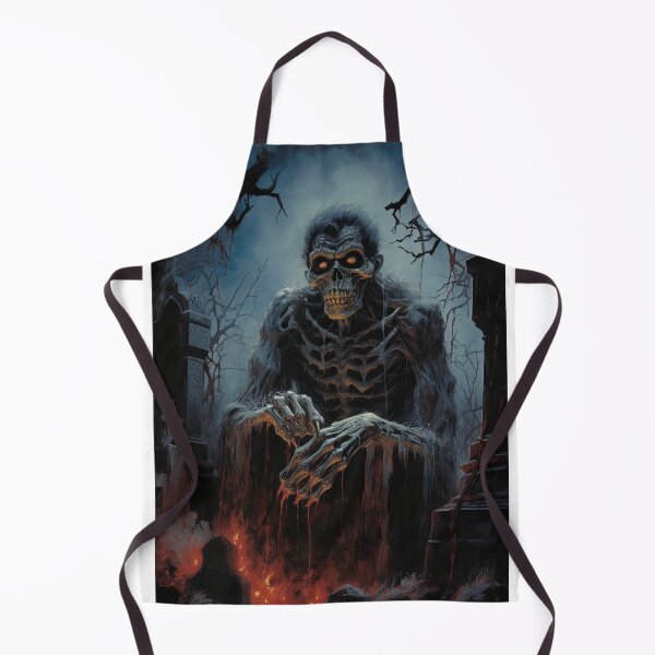 Item preview, Moonlit Cemetery Art With Creepy Dark Creatures designed and sold by Piotrek0001.