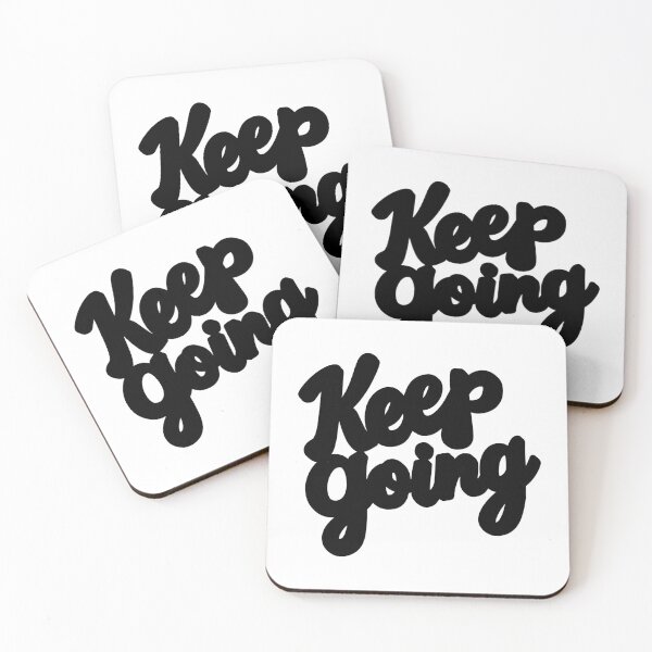 Item preview, Keep Going: Motivational Quote for Perseverance designed and sold by ThreeftlyPicks.