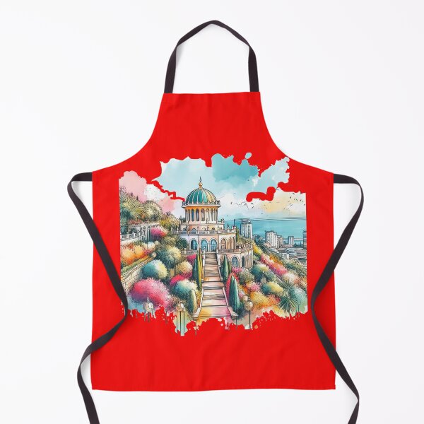 Item preview, 3D Luxurious Art of Haifa and the Bahá'í Gardens, designed and sold by PaintMeWorld.