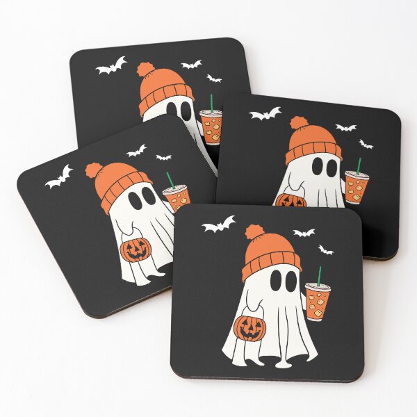 Item preview, Halloween Ghost and Bat designed and sold by Kingkham-Design.
