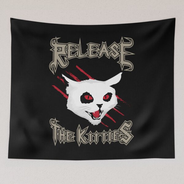 Item preview, Release the Kitties - Metalocalypse designed and sold by darkanimal.