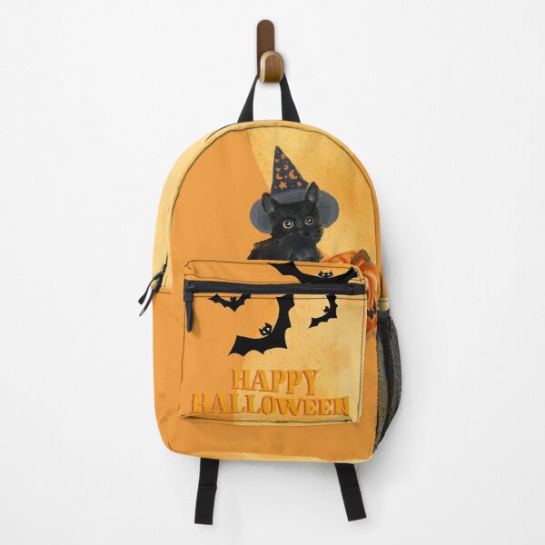 Item preview, Black Cat and Pumpkin Halloween Delight designed and sold by Ntp27digital.
