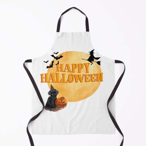Item preview, Black Cat and Pumpkin Halloween Delight designed and sold by Ntp27digital.
