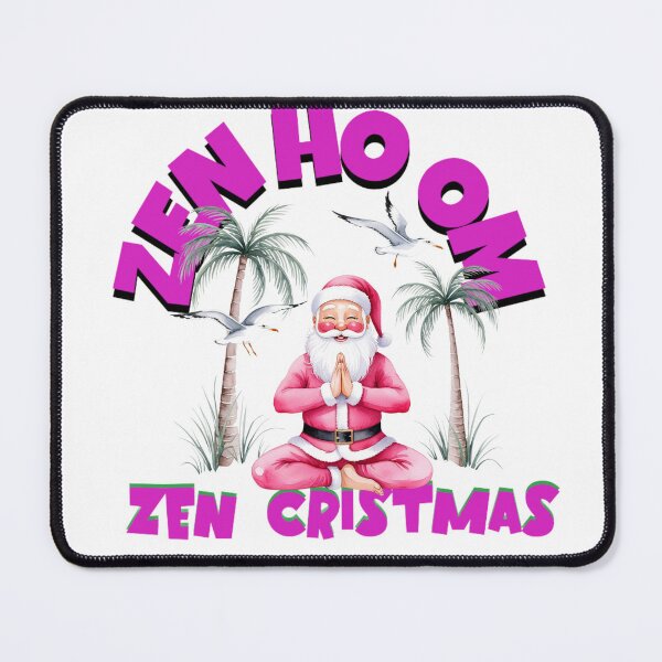Item preview, Zen Santa: Finding the Zen Ho Om PINK Christmas CLASSIC T-shirt designed and sold by inkfluenceart.