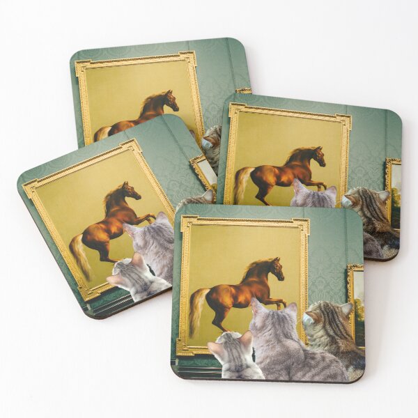 Item preview, Cat Connoisseurs at the Museum designed and sold by memisiArt.