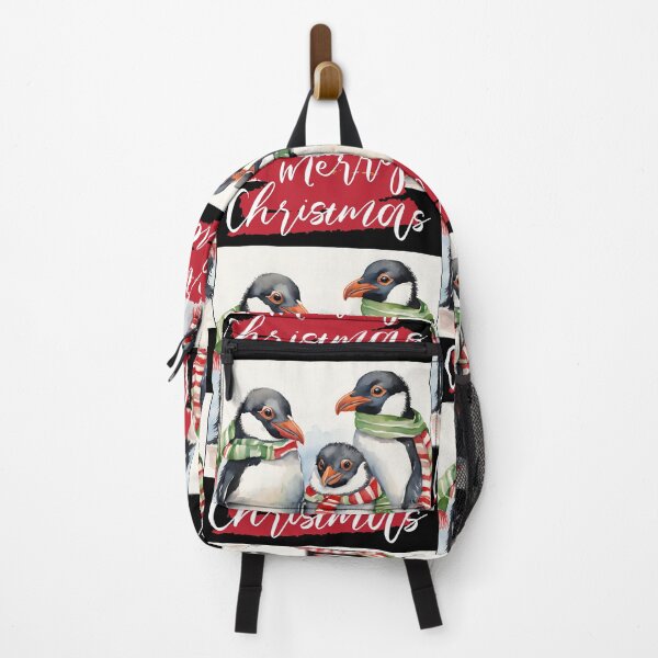 Item preview, Penguins Family, Christmas Baby Announcement, loving family, big sister, big brother, designed and sold by KolorellaS.