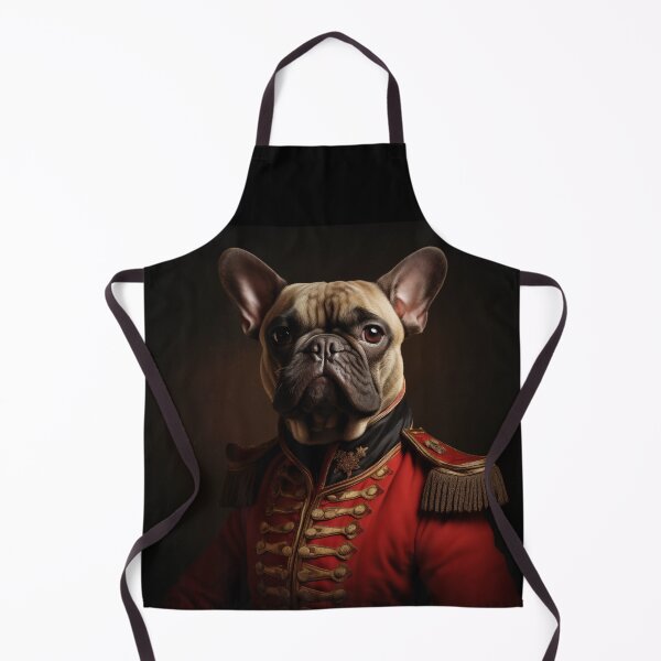Item preview, Victorian French Bulldog In Military Uniform designed and sold by Daydreamsatdawn.
