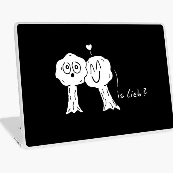 Trennen - islieb-Comic Laptop Folie