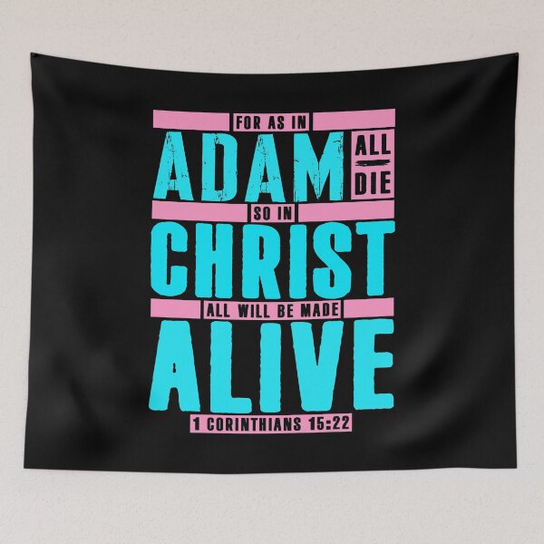 Item preview, 1 Corinthians 15:22 In Christ All Will Be Made Alive designed and sold by plushism.