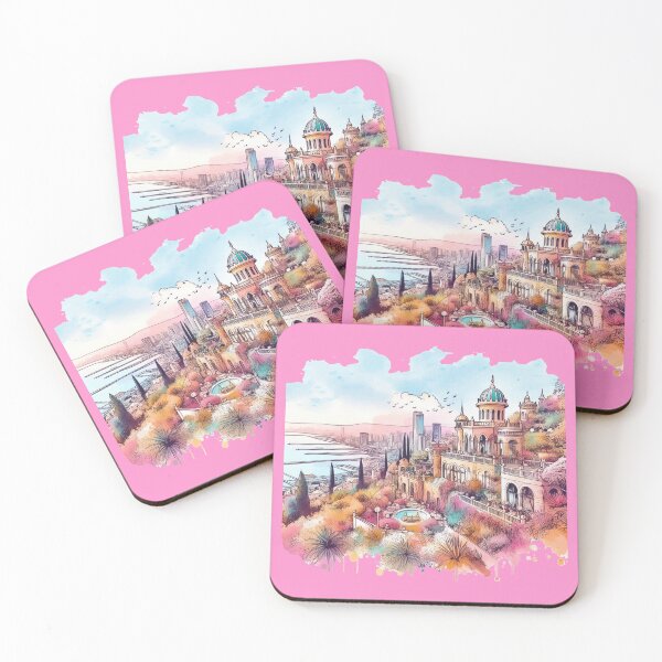 Item preview, 3D Luxurious Art of Haifa and the Bahá'í Gardens, designed and sold by PaintMeWorld.