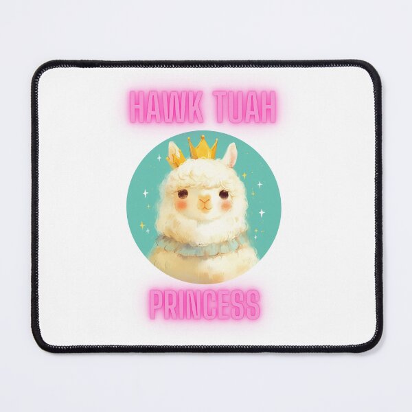 Item preview, Hawk Tuah lama princess designed and sold by SMARTKIT DESIGNAGENCY.