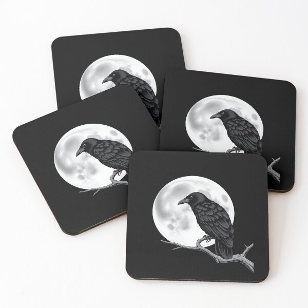 Item preview, Moonlit Crow designed and sold by svarupa.