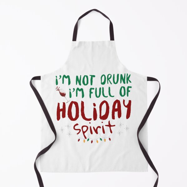 Item preview, I'm not drunk, i'm full of holiday spirit designed and sold by Kormix.