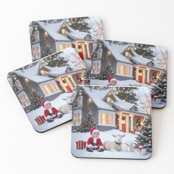 Item preview, Smiling Santa and Gifts on Special Holidays designed and sold by Pim-Crystal.
