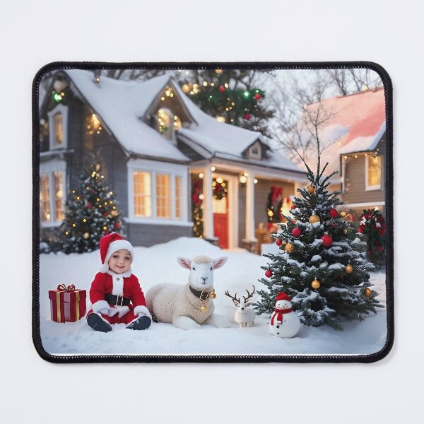 Item preview, Smiling Santa and Gifts on Special Holidays designed and sold by Pim-Crystal.