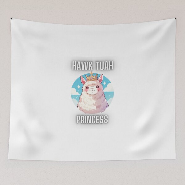 Item preview, Hawk Tuah lama princess designed and sold by SMARTKIT  DESIGNAGENCY.