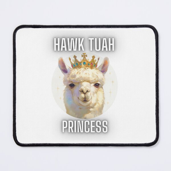 Item preview, Hawk Tuah lama princess designed and sold by SMARTKIT DESIGNAGENCY.