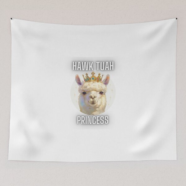 Item preview, Hawk Tuah lama princess designed and sold by SMARTKIT  DESIGNAGENCY.