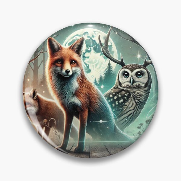 Item preview, Majestic Group At Moonlight designed and sold by PawPrintDecals.