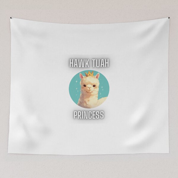 Item preview, Hawk Tuah lama princess designed and sold by SMARTKIT  DESIGNAGENCY.