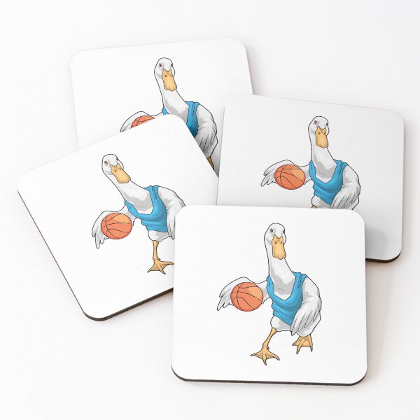 Item preview, Duck Basketball player Basketball designed and sold by Snabdesign84.