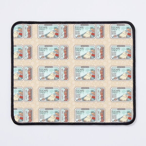 Item preview, Cozy Holiday Ticket to Escape with a Good Book designed and sold by Khotekmei.