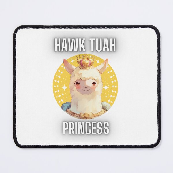 Item preview, Hawk Tuah lama princess designed and sold by SMARTKIT DESIGNAGENCY.