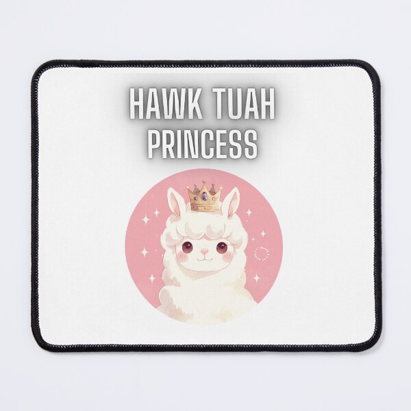 Item preview, Hawk Tuah lama princess designed and sold by SMARTKIT DESIGNAGENCY.