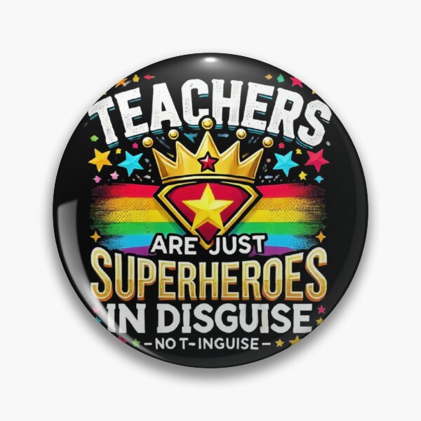 Item preview, Teachers Are Just Superheroes In Disguise School Women Men designed and sold by SztylishDesigns.
