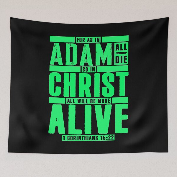 Item preview, 1 Corinthians 15:22 In Christ All Will Be Made Alive designed and sold by plushism.