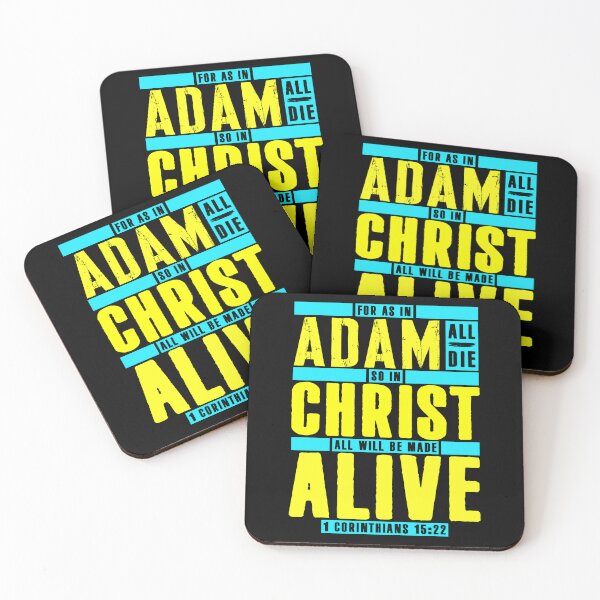 Item preview, 1 Corinthians 15:22 In Christ All Will Be Made Alive designed and sold by plushism.