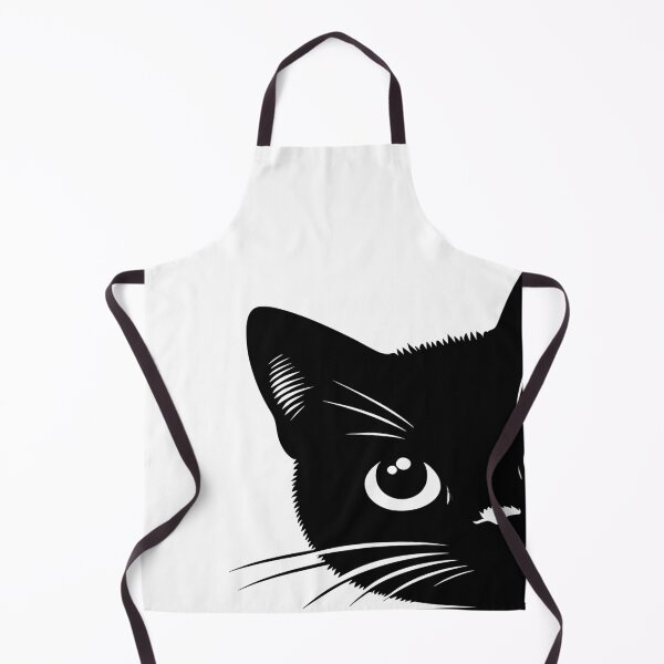 Item preview, Peeking Black Cat designed and sold by Jeallan Designs.